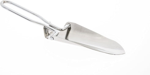 SE 8-7/8" Stainless Steel Mini Folding Trowel with Nylon Pouch - 5-5/8" Folded Length, Durable and Lightweight for Camping, Gardening, Outdoor Act...