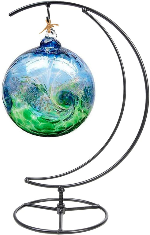 Ornament Display Stand Air Plant Stand Iron Hanging Stand Flower Pot Stand Rack Holder for Hanging Glass Globe Witch Ball Terrarium Christmas Orna...