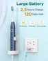 Electric Toothbrush Set IPX7 with 8 Brush Heads, Sonic Toothbrush for Adults Rechargeable with Travel Case, 2.5 Hours Charge for 120 Days, 5 Modes...