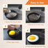 COTEY Large 3.5" Nonstick Egg Rings Set of 4, Round Crumpet Ring Mold Shaper for English Muffins Pancake Cooking Griddle - Portable Grill Accessor...