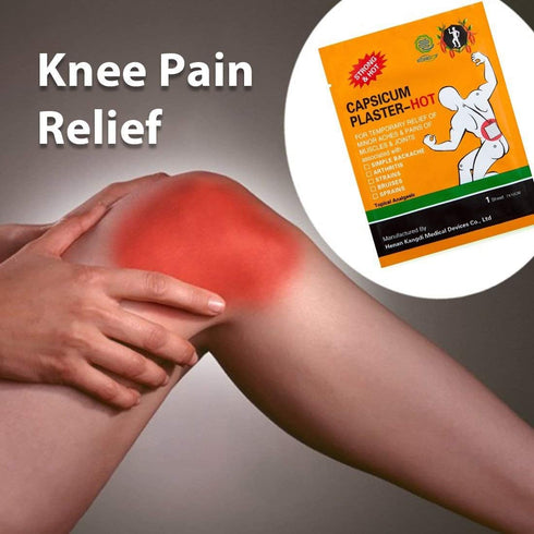KONGDY Capsaicin Patches-30 Counts Max Strength Hot Capsicum Plaster Patch for Relief Weaken Back/Neck/Knee/Joints (7 * 10cm)...