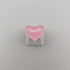 Personalized Cute Love Heart Keycap Handmade OEM Profile Keycap Base DIY Custom ESC Backlit Keycap for Mechanical Keyboard MX Switch (Pink)...