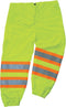 Ergodyne unisex adult Class Two-tone Reflective Safety Pants, Lime, XX-Large-3X-Large...