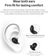 Bluetooth Wireless Earbud Mini Wireless Earbud Bluetooth V5.0 in Ear Headphone with 4-5 Hours Playtime Headset with Mic for iPhone iPad Samsung Ga...