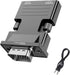 VGA to HDMI VGA to HDMI-Compatible Adapter Converter 1080P HDMI-Compatible Female to VGA Adapter for PC Laptop HDTV Movie Projector...