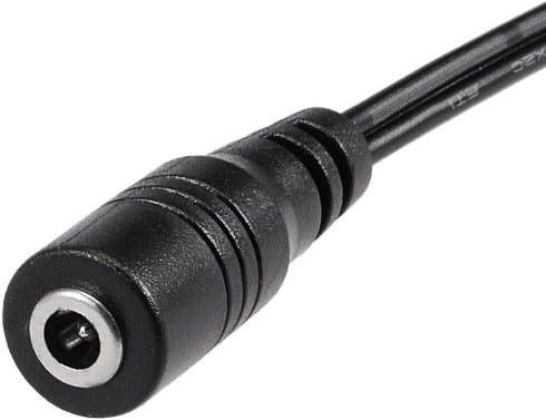 uxcell 16cm 3.5x1.35mm Female to 5.5x2.1mm Male DC Power Extension Cable Connector for CCTV Security Camera 4pcs...