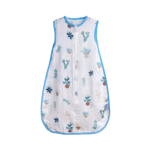Toddler Sleeping Sack Muslin Cotton 1-2T Lightweight 0.5 Tog Summer Baby Wearable Blanket Thin Infant Sleeping Bag Breathable Soft 12-24M Sleevele...