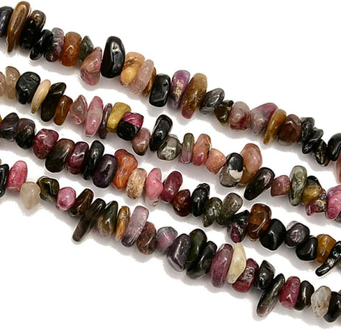 PLTbeads 5-8mm Natral Healing Gemstone Waist Bracelets Necklace Kit Irregular Stone DIY Crafts Design Jewelry Making 1 Strand per Bag Approxi 34 i...