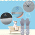 Pet Grooming Gloves Pet Hair Remover Cat, Dog Washing Gloves Silicone Heat Resistant Cleaning Gloves with High-Density Teeth Grooming Gloves for D...