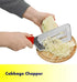 YukaBa Cabbage Kitchen Knife Slicer Chopper Shredder Sauerkraut Cutter Coleslaw Grater (Red-A)...
