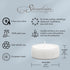 Stonebriar 20 Count Unscented Mega Oversized Clear Cup White Tea Light Candles with 9 Hour Burn Time...