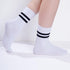 3 Pair Pilates Socks with Grips, Women Non Slip Socks Anti Skid Socks for Barre Ballet Dance Workout Hospital...