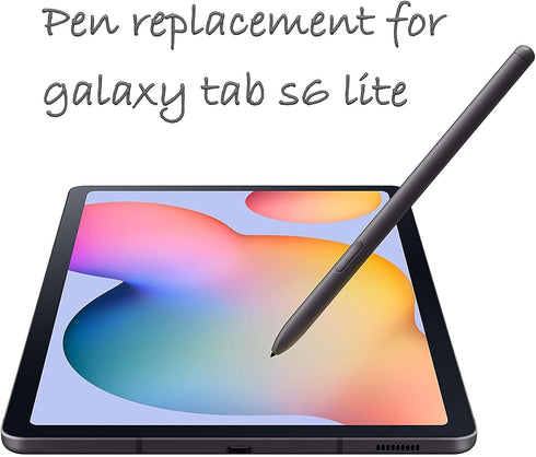 Dogxiong 2 Pack Black Galaxy Tab S6 Lite Pen Replacement for Samsung Galaxy Tab S6 Lite S Pen Stylus Pen Replacement for Samsung Galaxy Tab S6 Lit...