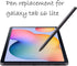Dogxiong 2 Pack Black Galaxy Tab S6 Lite Pen Replacement for Samsung Galaxy Tab S6 Lite S Pen Stylus Pen Replacement for Samsung Galaxy Tab S6 Lit...
