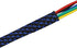 30ft PET Expandable Sleeving Wire Cable Sleeve (1/4", Blue&Black)...