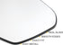Car Rearview Right Side Power Heated Mirror Glass Replacement for Honda Civic 2016-2021, for Honda Envix 2018-2022, for Honda Crider 2019-2022...