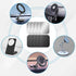 10 Pcs Adhesive Thin Metal Plates (Compatible with Magnetic Mounts), Magnet Phone Metal Plate for Magnetic Mount, Metal Plates for Phone Case, Met...