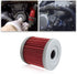 HIFROM Pack of 5 Oil Filter Replacement for Suzuki DRZ400E DRZ400S DRZ400SM 2000-2013 Replace HF139 & KN139...