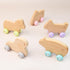 Wooden Baby Toys Car for Toddlers 1-3, Montessori Toys for Babies 0-6-12 Months, BPA Free, Phthalates Free, PVC Free, Wooden Baby Toys for 1 Year ...