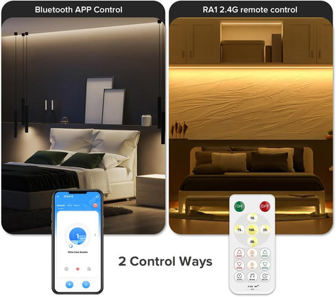 SEZO SP641E Single Color Music Bluetooth PWM LED Controller Dynamic Effects Group Control for 5630 5730 5050 2835 FCOB LED Strip Work with RF Remo...