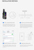 FM Bluetooth Transmitter for Car, Strong Microphone Bluetooth Car Adapter with 1.8" Color Screen for Hands Free Calls, Supports QC3.0 Charging, Tr...