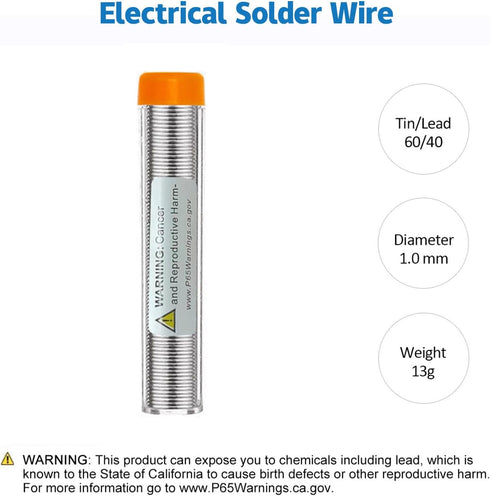 LDK Soldering Iron Kit Electric 60W 110V Adjustable Temperature Soldering Gun Welding Tools, 5pcs Soldering Iron Replacement Tips, Soldering Stand...