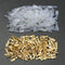 200 pcs Electrical Insulating Sleeve Wire Wrap Connector Gold Female Spade Crimp Terminal 22 to 16 AWG 4.8mm...