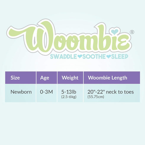 Woombie Simply Baby Swaddling Blanket - Soothing Cotton Swaddle, Wearable Blanket, Pink Blush, 0-3 Months...