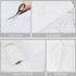 WESTICK Marble Peel and Stick Wallpaper Self Adhesive Waterproof Marble Contact Paper for Countertops Grey White Countertop Contact Paper for Cabi...