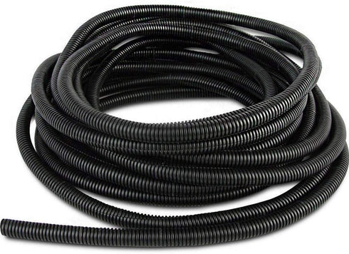 PIVBY 30 ft Dog Cat Cord Protector Wire Loom Tubing Protect Electric Wires Chewing from Rabbits, Cats and Other Pets - Efficiently manages Open Ca...