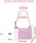 Mini Nylon Shoulder Bag for Women Small Crescent Purse Adjustable Quilted Strap for Travel Casual Everyday...