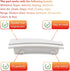 MAYITOP 8181846 Washer Door Handle for Duet Kenmore Whirlpool