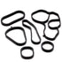Oil Cooler Gasket Seal & Oil Filter Housing Gasket Set Compatible for Mini Cooper Countryman Paceman 2007-2016 11428643747 11428643758 11427557010...