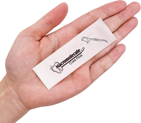 200 Pack Dental Flossers Each Individually Wrapped, Floss Singles Bag, Travel Hotel Restaurant Office Car Dental Floss, Floss Picks Oral Care...