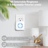 Door Chime, Satisure Wireless Door Open Contact Sensor Alarm Chime with 600 FT Range 58 Chimes 5 Volume Levels LED Indicators, Door Ringer Alert f...