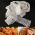 5m Cotton Meat Netting Elastic Smoked Meat Poultry Ham Netting Meat Butcher Twine Net Roll Wrapping Net Meat Tying Roll for Meat Cooking Meat Saus...