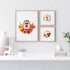 Louise Maelys 3 Set Animal Embroidery Kits for Beginners with Autumn Squirrel Hedgehog Fox Pattern,Adults Starter Cross Stitch Kit DIY Needlepoint...