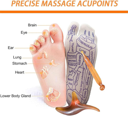 Reflexology Socks|Foot Massage Tool for Neuropathy & Trigger Point Relief|Relaxation Foot Pain Relief Remedy for Foot Massage (Men+New Gloves)...