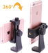 AFAITH Cell Phone Tripod Mount with Remote, Phone Holder Adapter Selfie Monopod with Adjustable Clamp for iPhone 16 15 14 13 12 11 Max Pro Phone X...