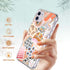 Aesthetic cute collage pattern for women girls protective case for iPhone 11, Trendy Designed sunshine pattern TPU bumper Shockproof iPhone Case S...