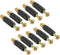 uxcell Furniture Connecting Fittings 6mm Thread Dia Screws 35mm Length Fastener Plastic Covered 10 Pcs...