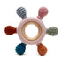 Silicone Teething Toys, Natural Wooden Ring with Silicone Teething Cover, Teething Toys for Babies 0-6 Months, BPA Free, Infant Toys for Teething ...