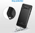 JETech Slim Fit Case for Samsung Galaxy S10, Thin Phone Cover with Shock-Absorption and Carbon Fiber Design (Black)...