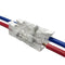 Inline Wire Connectors Nuts, Dicio Lever Wire Compact Connectors Electrical Inline Splicing Conductor Connector 4 Port 10 pcs Clear Butt Insulated...