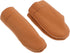 SEWOART 2pcs Finger Protectors Sewing Needles Needle Finger Cots Leather Thimbles for Hand Quilting Thumb Protector Needle Felting Copper Mini Bel...