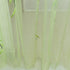 Ufurty 2 Pieces Willow Window Curtain Voile Tulle Room Salix Leaf Sheer Gauze Panel Drapes Green Color for Living Room, Bedroom, Balcony...