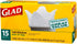 Glad 13 Gal. Quick Tie Tall Kitchen Bags 15 ct...