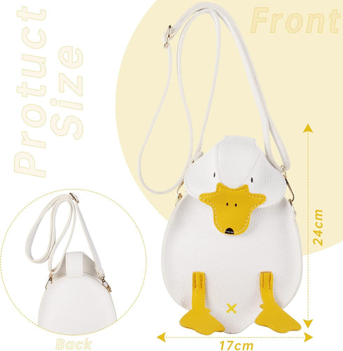 Lanpet New Unique Animal Shape Design Cross Body Bags Duck Clutch Purses Novel Shoulder Messenger Bag...