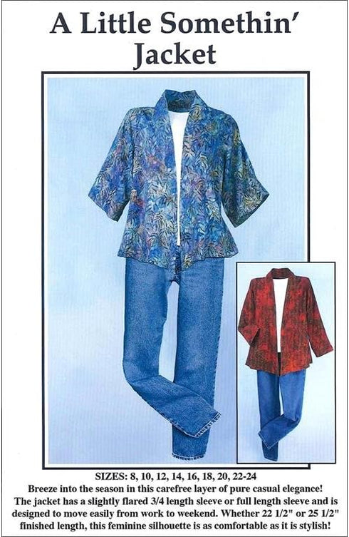CNT Patterns CNT Ptrn A Little Somethin' Jacket Pattern...