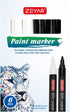 ZEYAR Permanent Oil-Based Paint Markers, Medium Point, Waterproof ink, Expert of Rock Painting, Great on Mug, Rock, Glass, Canvas, Metal and more ...